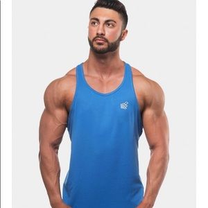 Jed North Blue Microfiber DRI-FIT Stringer